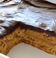 тыквенный--торт--с--шоколадной--глазурью